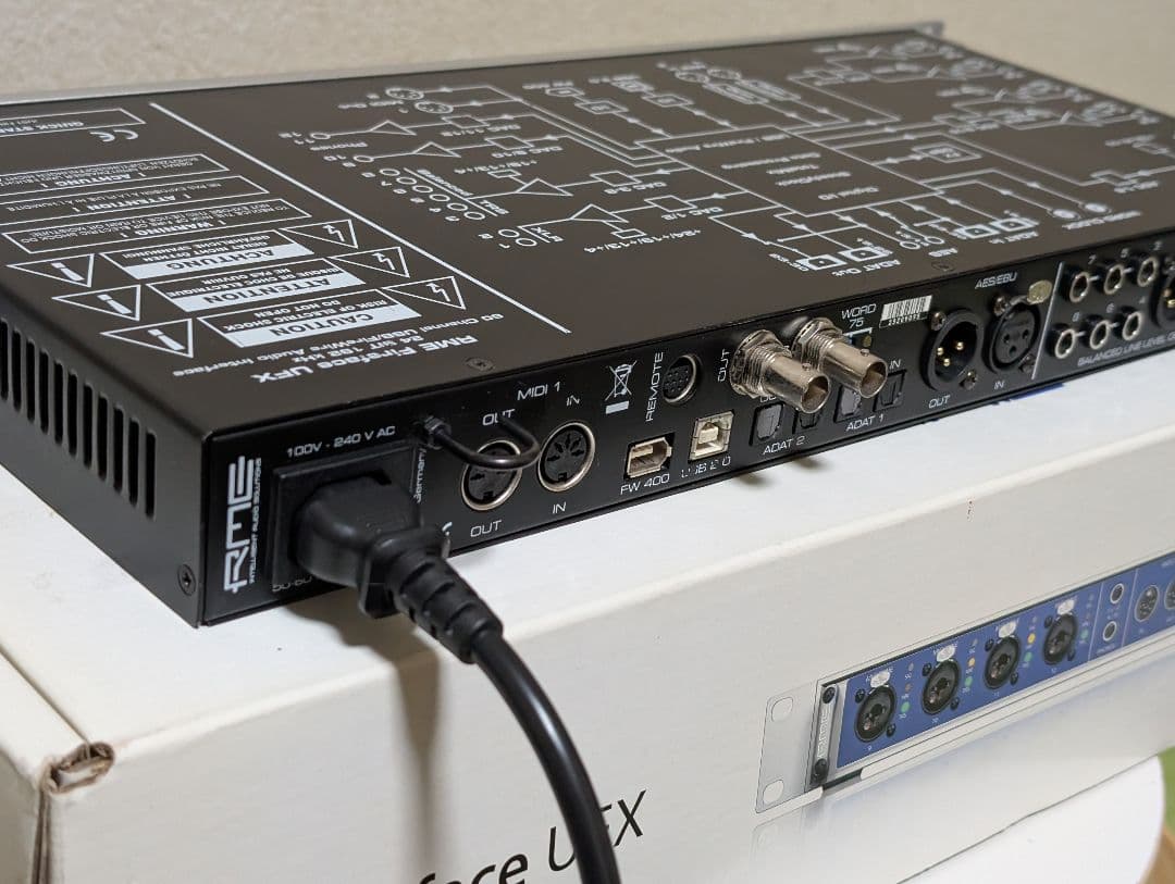 【状態良好】RME Fireface UFX オーディオインターフェイス