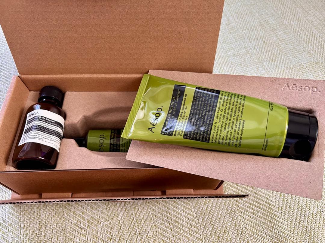 【新品】Aesop イソップ ボディケアセット3点　 ラウジング リズムズ