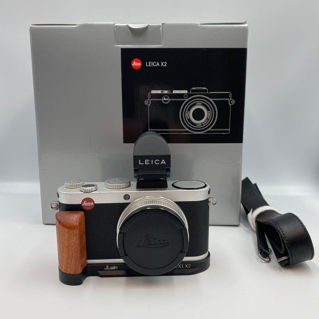 ライカx２とビューファインダー付属　美品