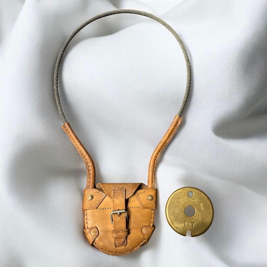 国鉄 通票入れ＋通票セット 本革 実使用品 鉄道部品