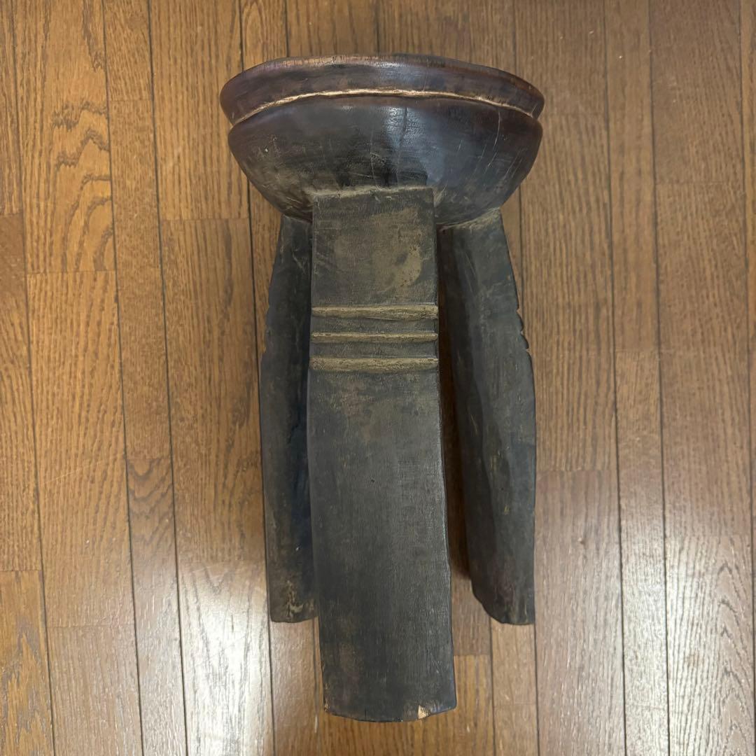 アフリカ ブルキナファソ ヌヌマ族 スツール 民藝 椅子 古道具 ビンテージ