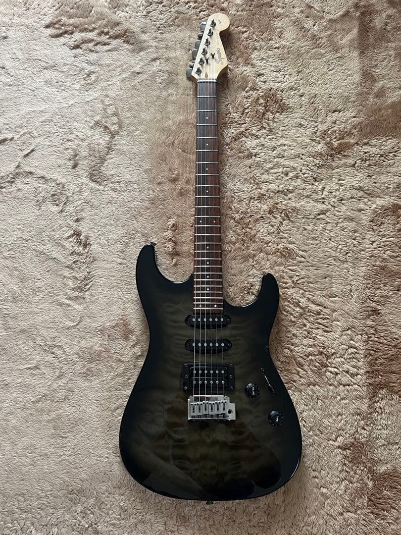 【調整】Squier スクワイア　24F ストラト　エレキギター　fender