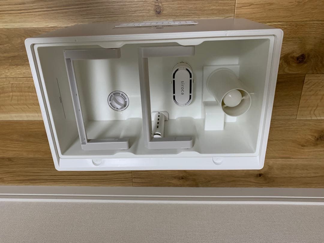 siroca SD-5HC151 ホワイト 加熱超音波式加湿器　3年保証付