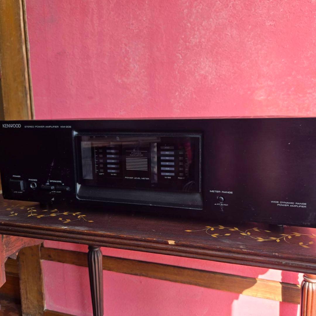 KENWOOD KM-209 ステレオ パワーアンプ ケンウッド
