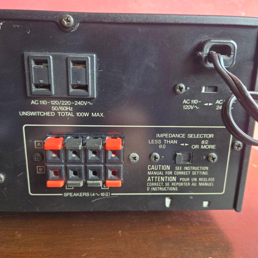 KENWOOD KM-209 ステレオ パワーアンプ ケンウッド