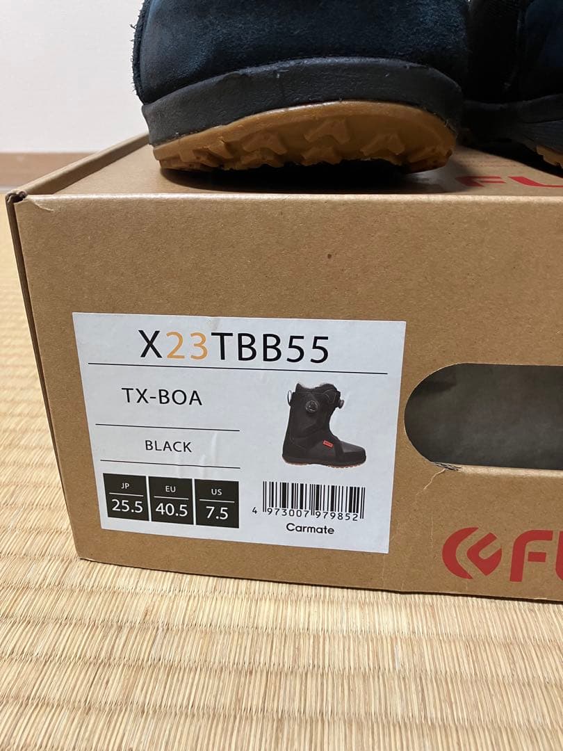 FLUX TX-BOA スノーボードブーツ ブラック JP 25.5