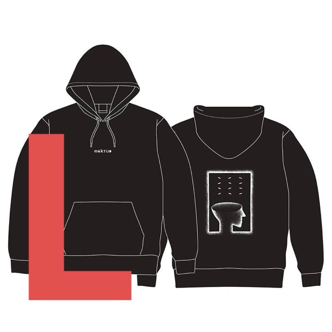 JJJ maktub フーディー　パーカー　hoodie Lサイズ