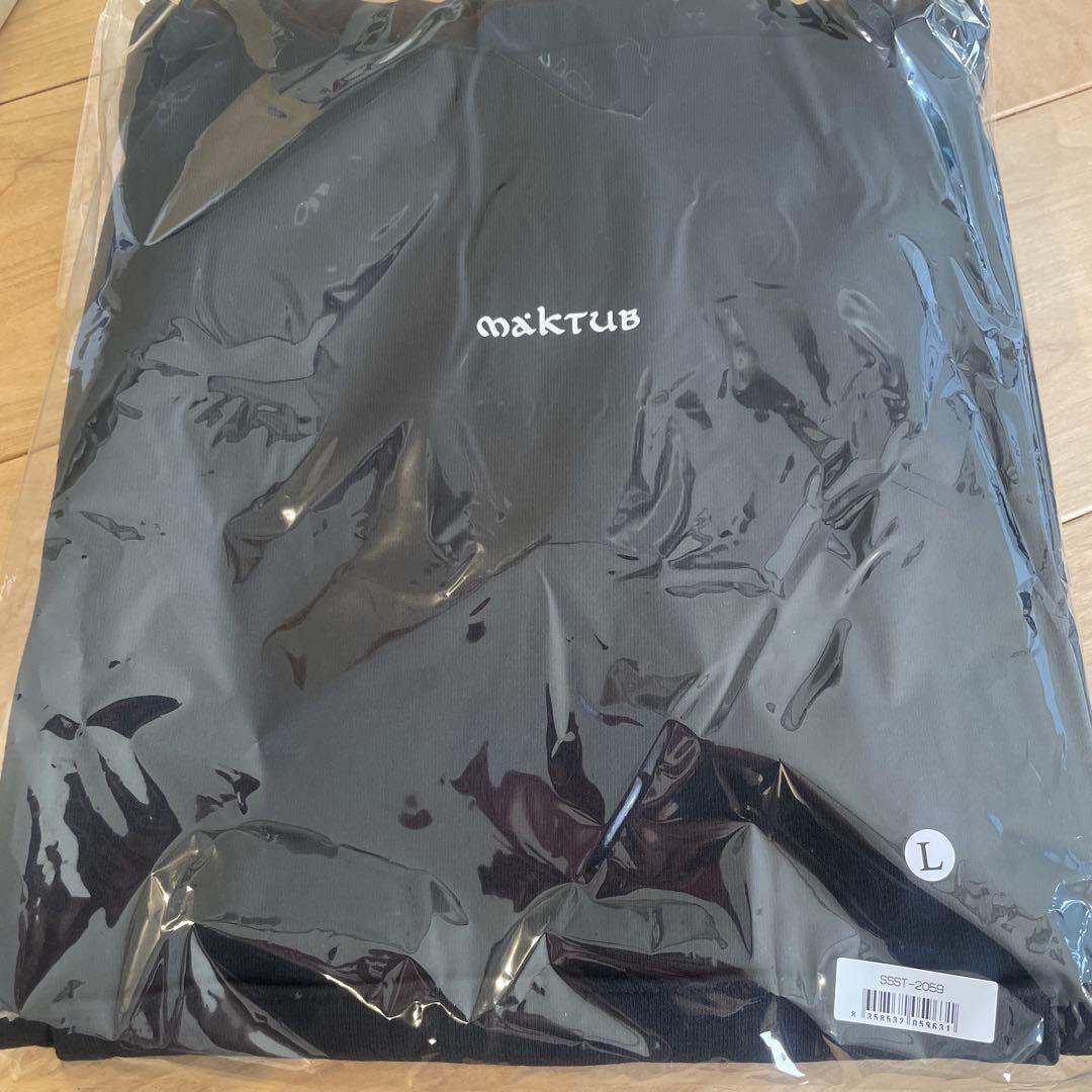 JJJ maktub フーディー　パーカー　hoodie Lサイズ