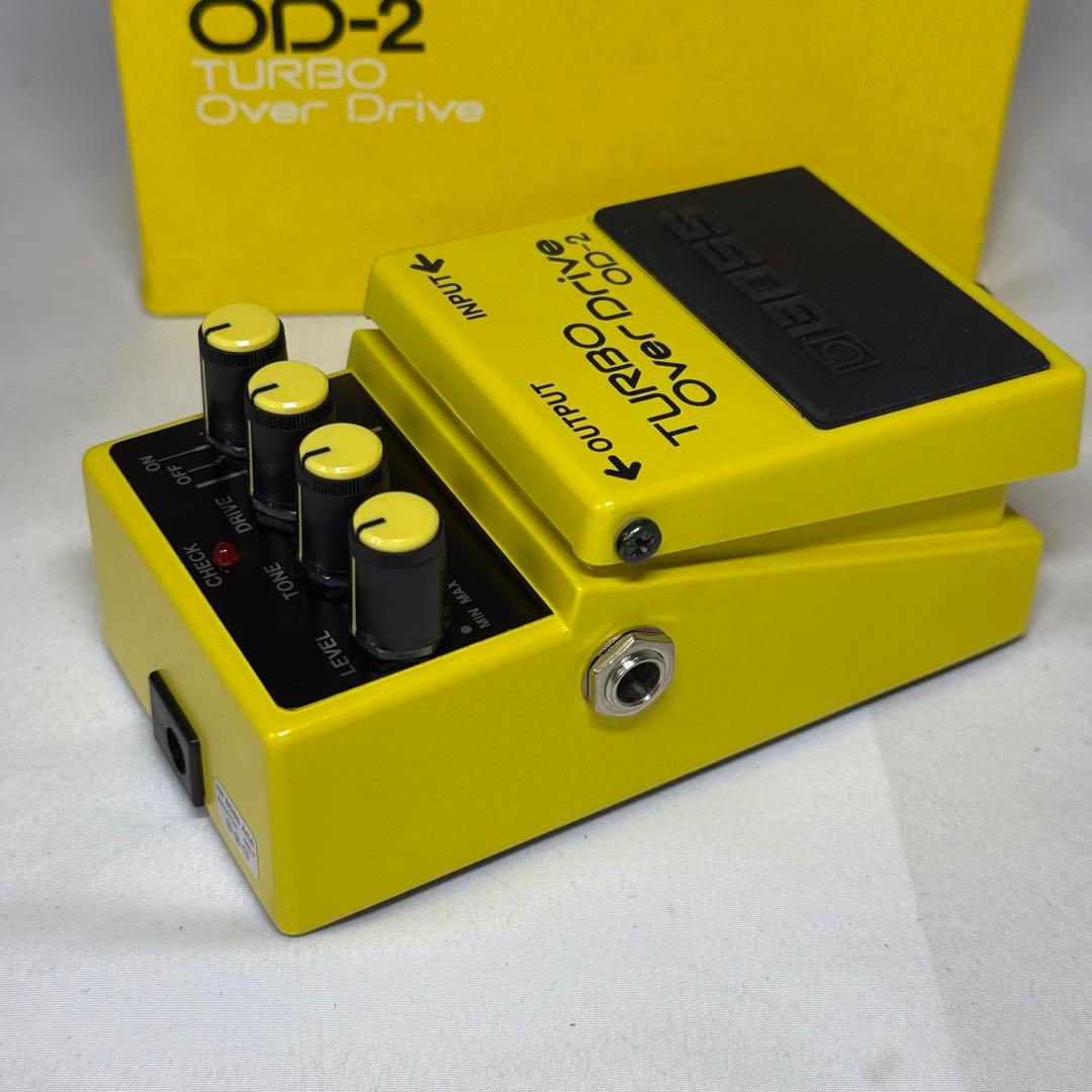 希少 超美品 日本製 BOSS ターボオーバードライブ OD-2 エフェクター