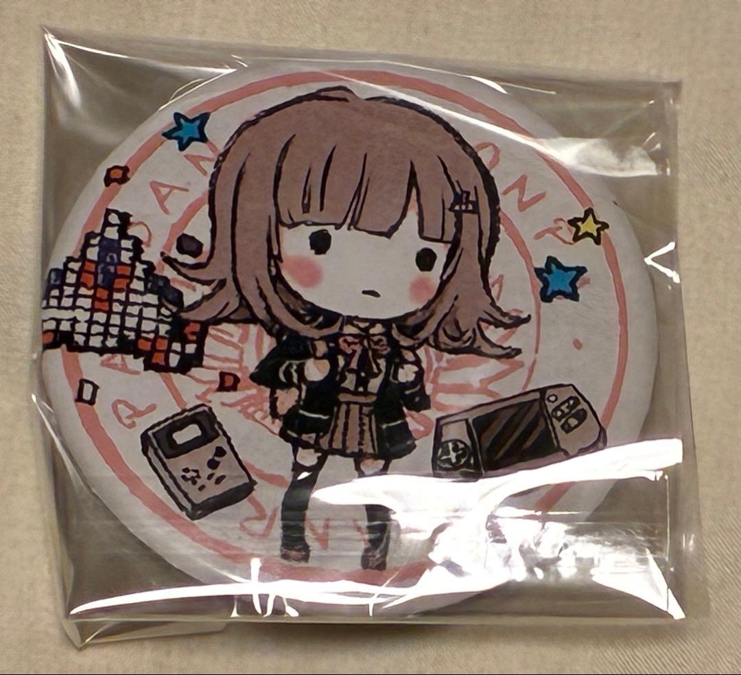 ダンロン　スーダン　缶バッジ　訳あり品　七海千秋　朝日奈葵