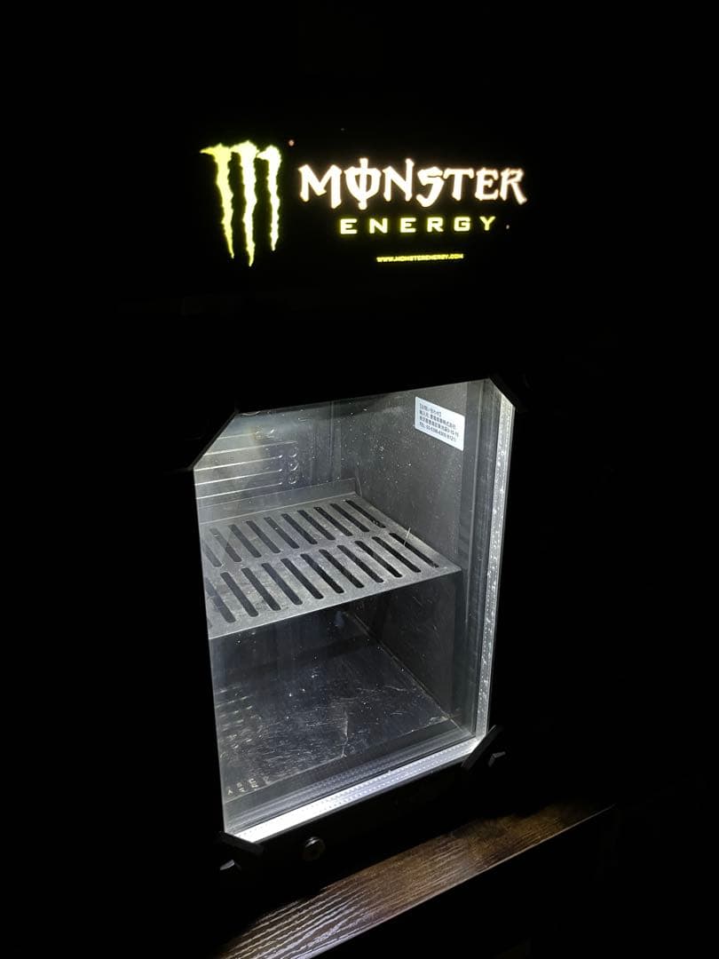 う*☆様 Monster Energy 冷蔵庫 LED照明付き