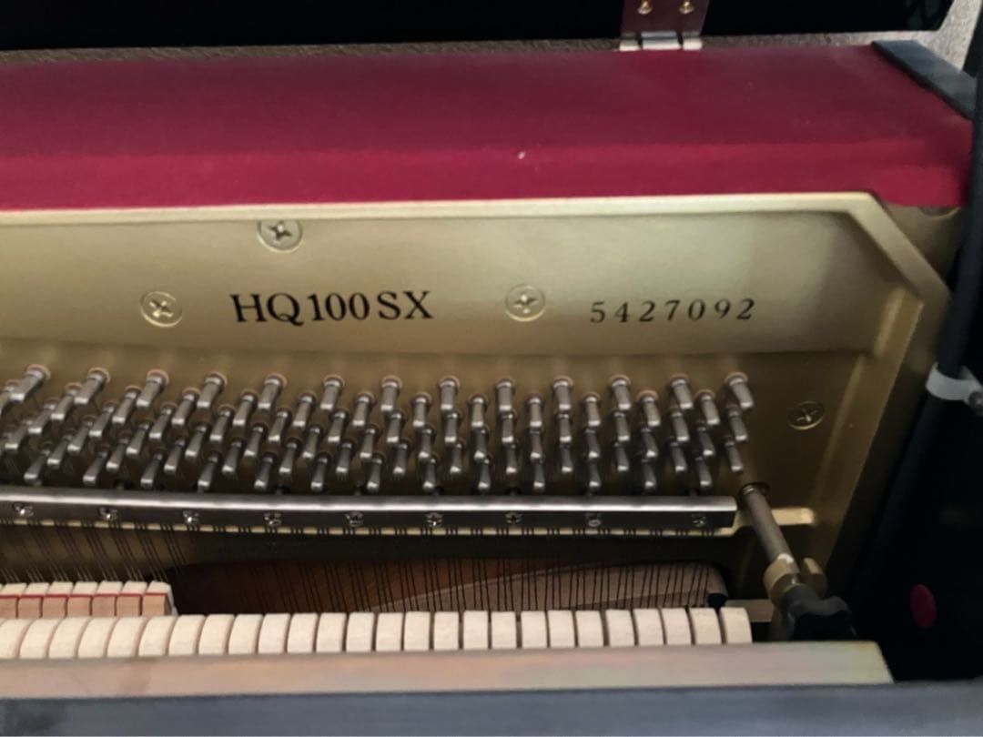 YAMAHA アップライトピアノ 黒