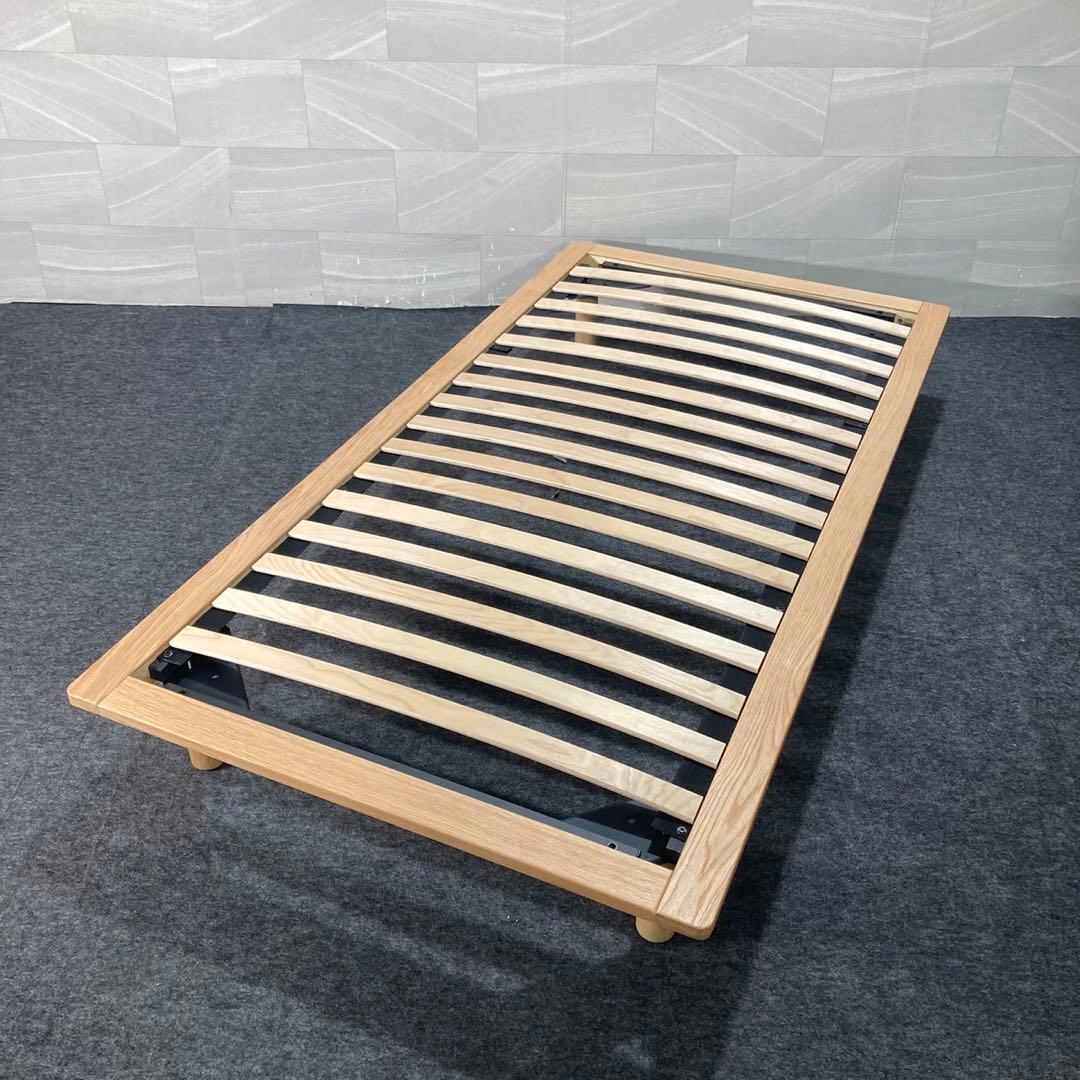 MUJI 無印良品 無印 ベッドフレーム シングル 天然木 シンプル d4234