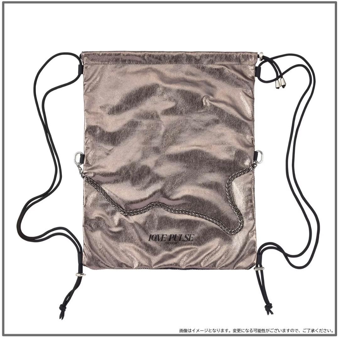 TREASURE LOVE PULSE ナップサック 2way バッグ グッズ