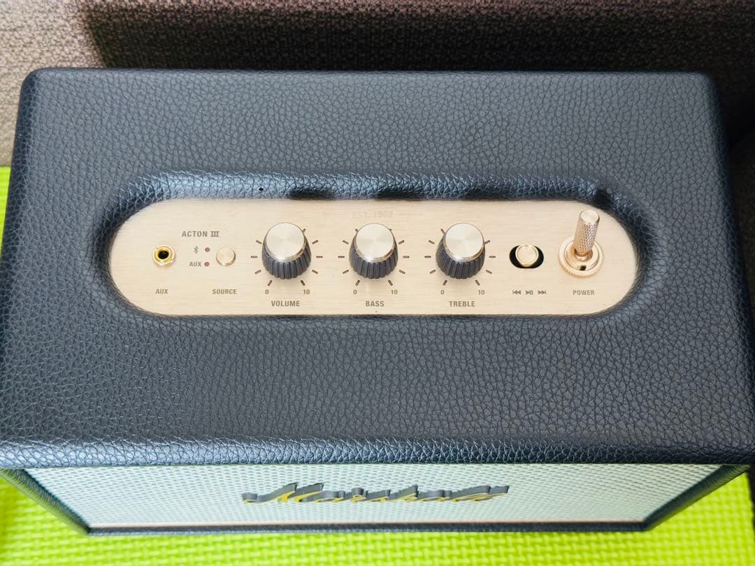 【国内正規品】マーシャル　ACTON III　Marshall ブラック