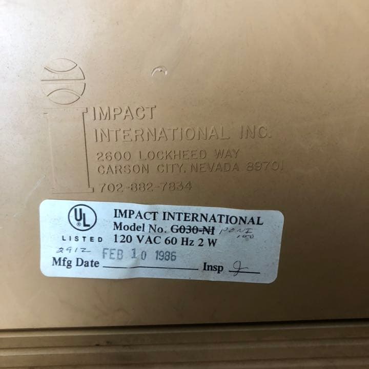 ビンテージ ★PEPSI COLA ペプシコーラ 壁掛け時計/1986年、当時物