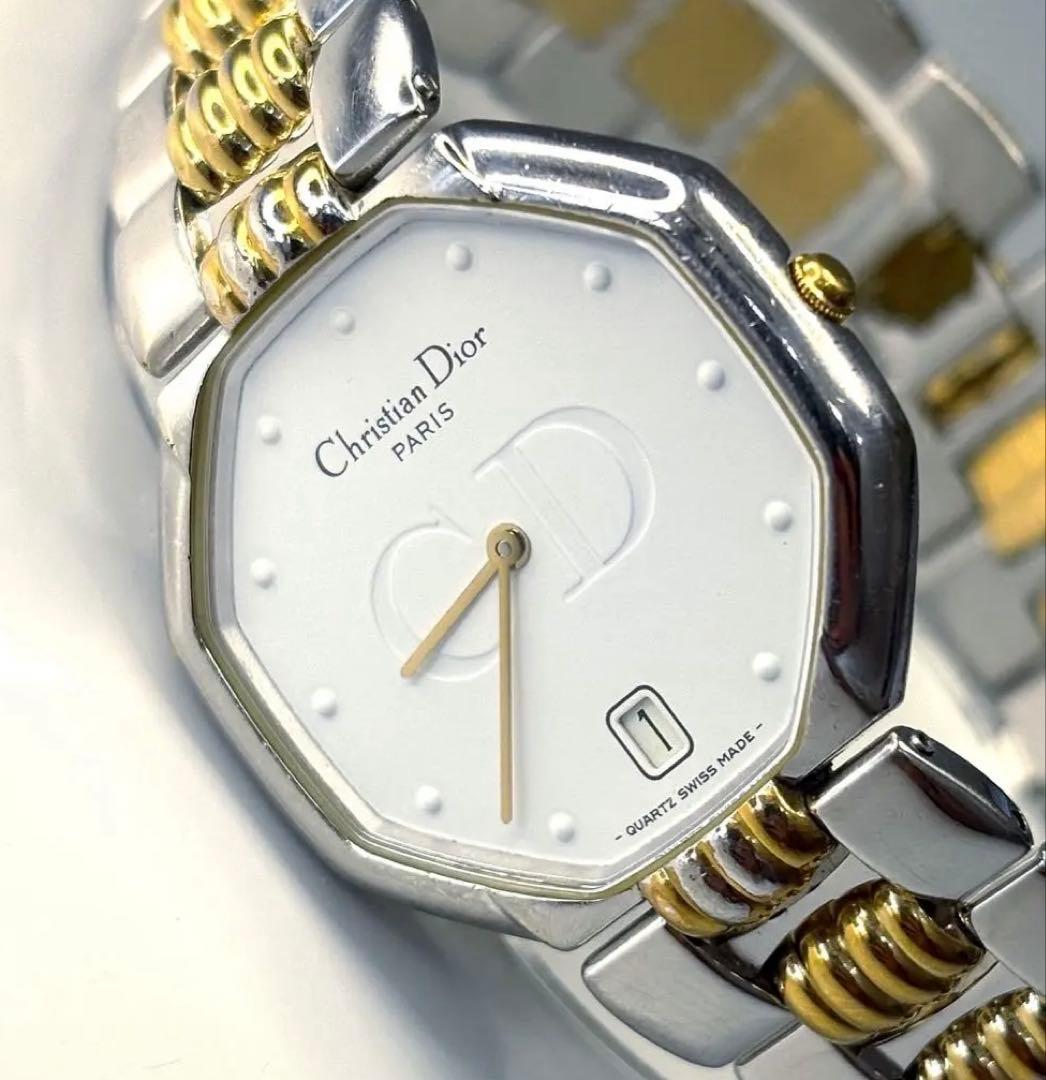 【新品電池】Christian Dior クリスチャンディオール メンズ 腕時計