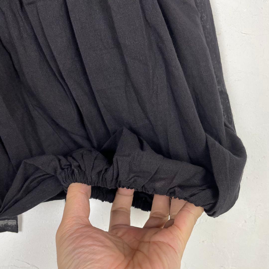 【新品】パンツスカート　タイパンツ　アラジンパンツ　男女兼用　ブラック