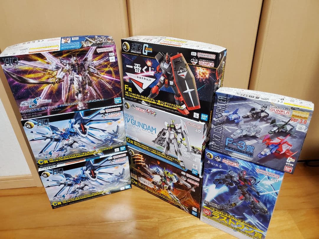 ガンプラ　一番くじ2024 　C賞D賞F賞G賞　ラストワン賞