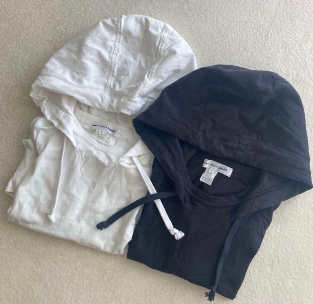 COMME des GARÇONS パーカーTシャツ 2枚セット