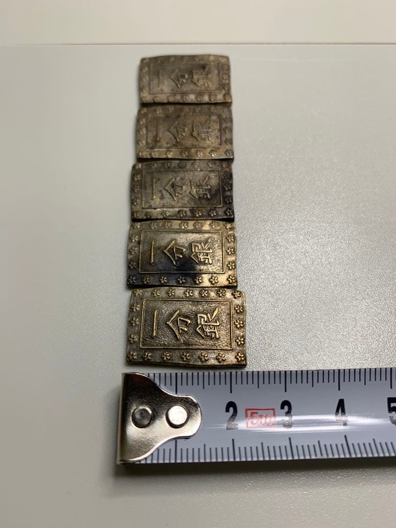 古銭 明治一分銀 5枚まとめ