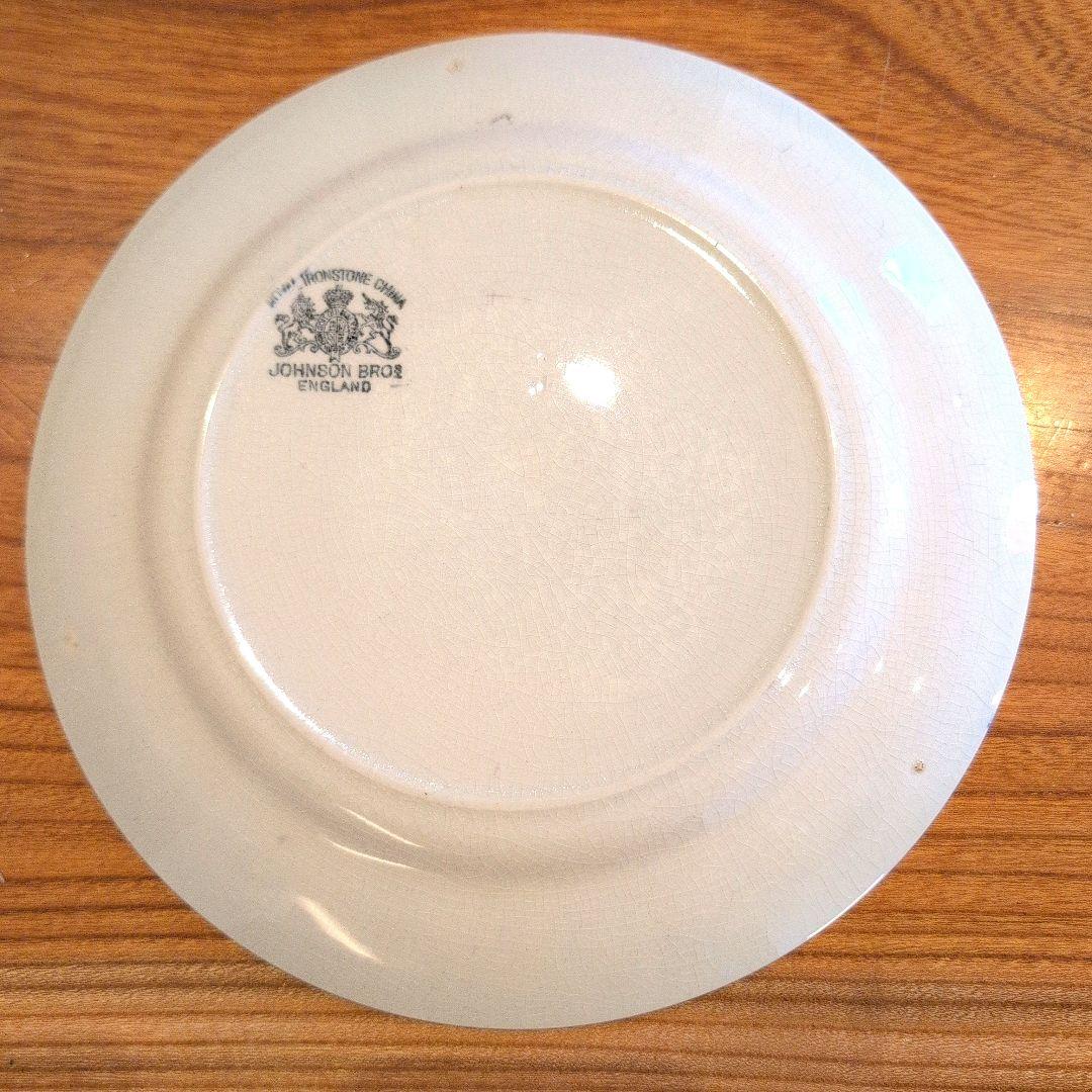 希少　アンティーク　英国　ジョンソンブラザーズ　皿　6枚
