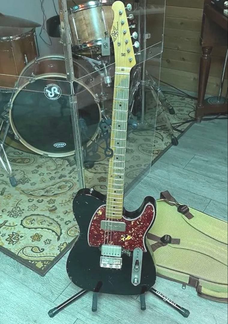 RS Guitarworks Workhorse 黒 ケース付