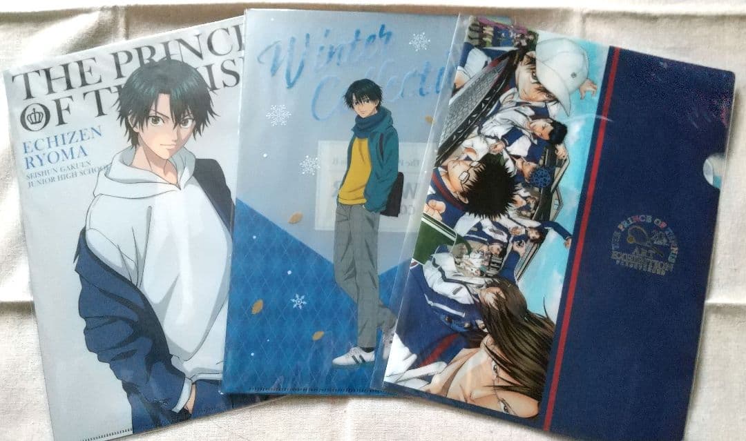 越前リョーマ 新テニスの王子様 クリアファイルまとめ売り ドンキ マルイ