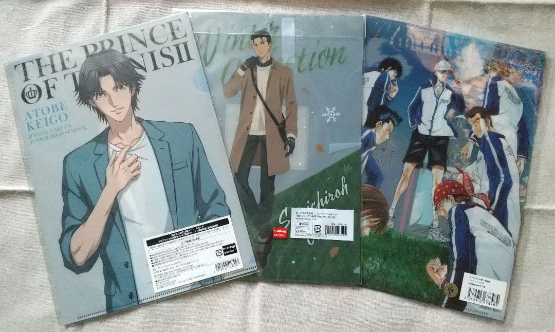 越前リョーマ 新テニスの王子様 クリアファイルまとめ売り ドンキ マルイ