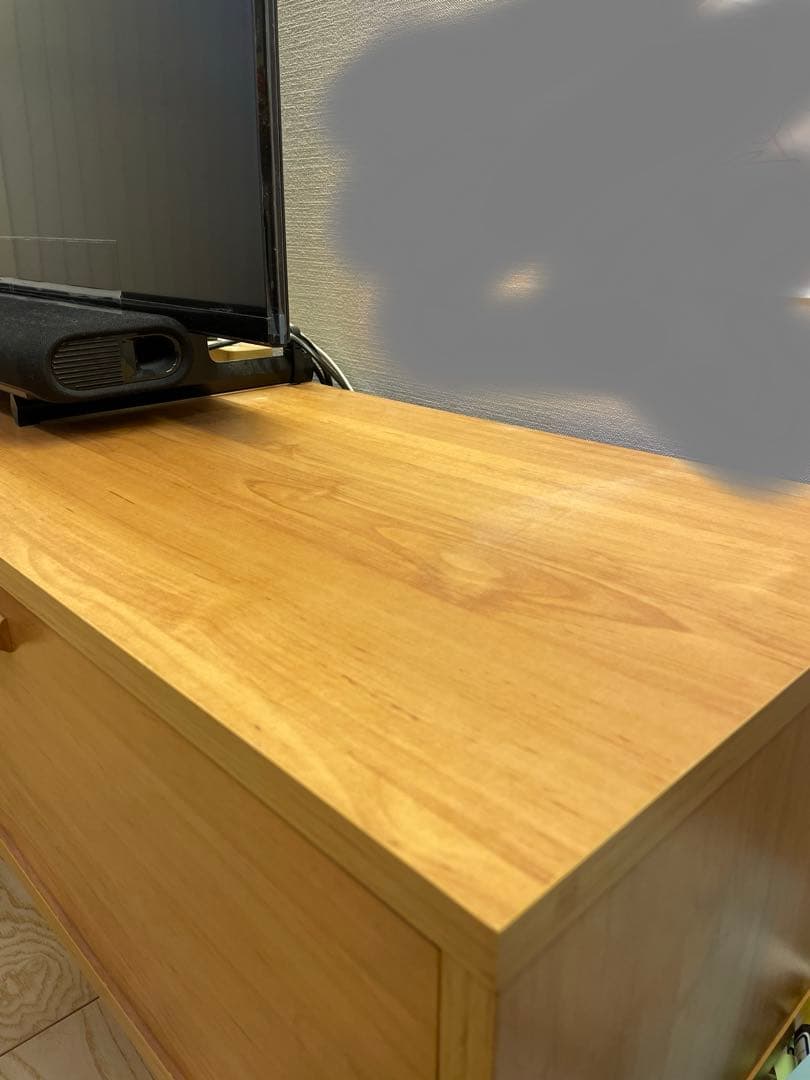 LOWYA ロウヤテレビ台 おしゃれ ローボード 幅150cm ナチュラル