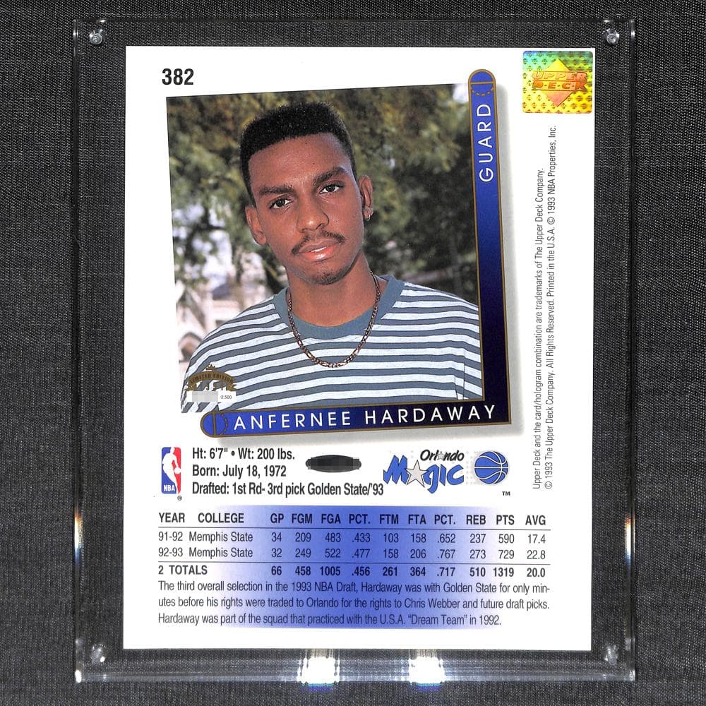 ＠NBA A・ハーダウェイ 直筆サイン入り大判カード (UPPER DECK)