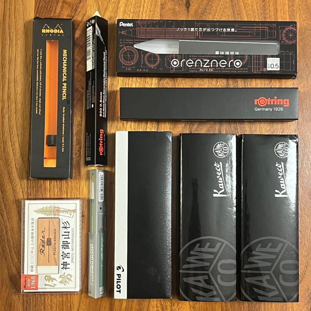 特価★【kaweco他】高性能筆記具18本 Seasar絶賛 総額9万
