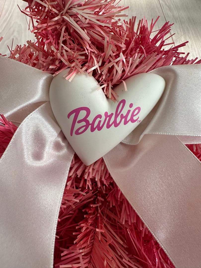 2000年バービーBarbieクリスマスツリー　ヴィンテージ ピンク