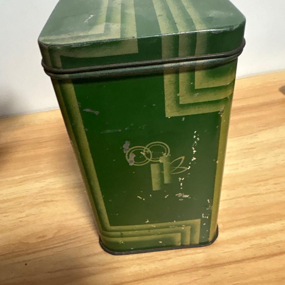 ヴィンテージ ライオンズ グリーンラベルティー 広告缶 - 温度計