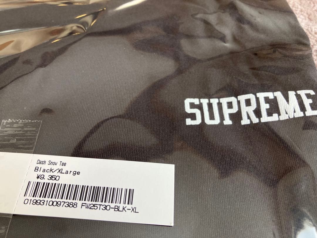 N*5様 Supreme Dash  Tee XL ブラック