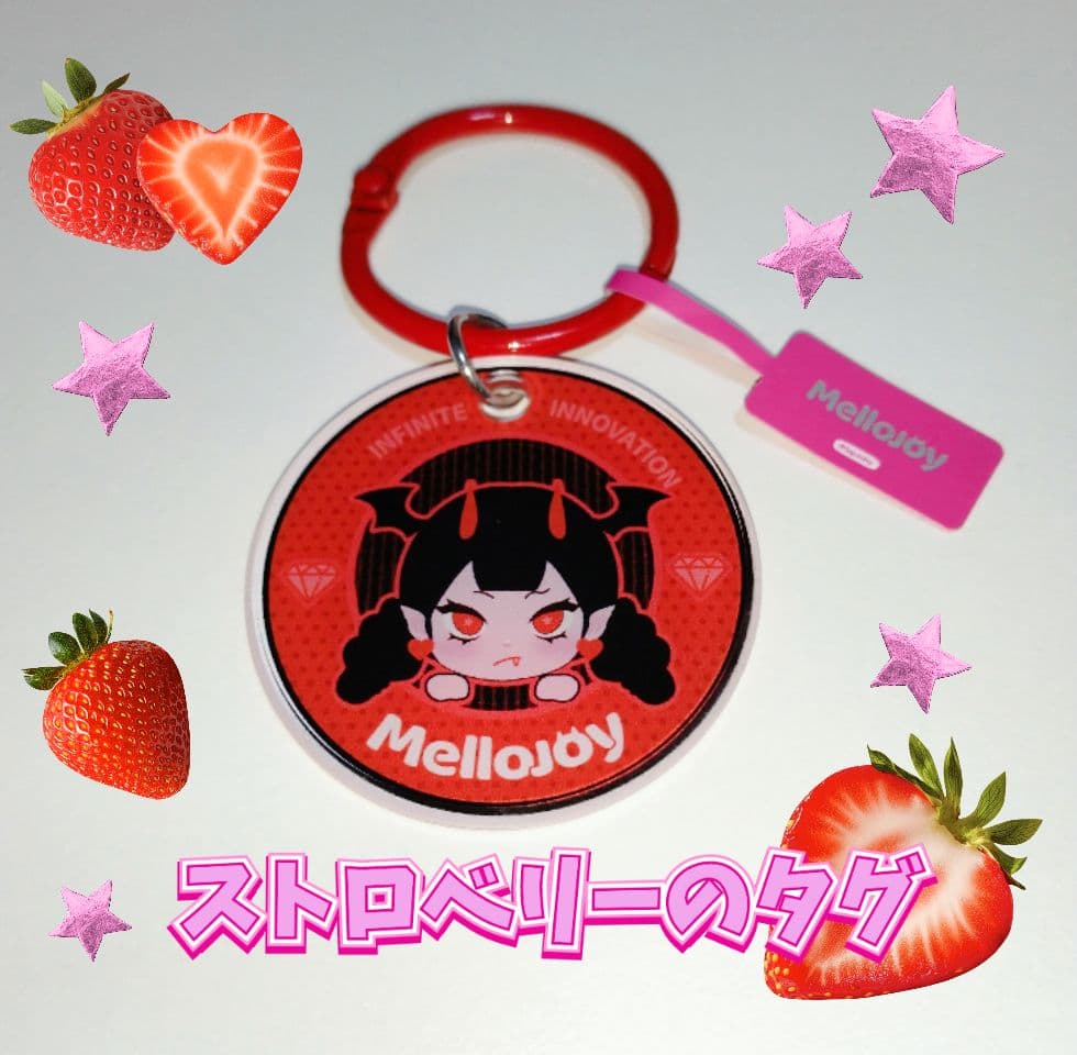 mellojoyスクイーズ クリームまみれ大福シリーズ ストロベリー 再販無し