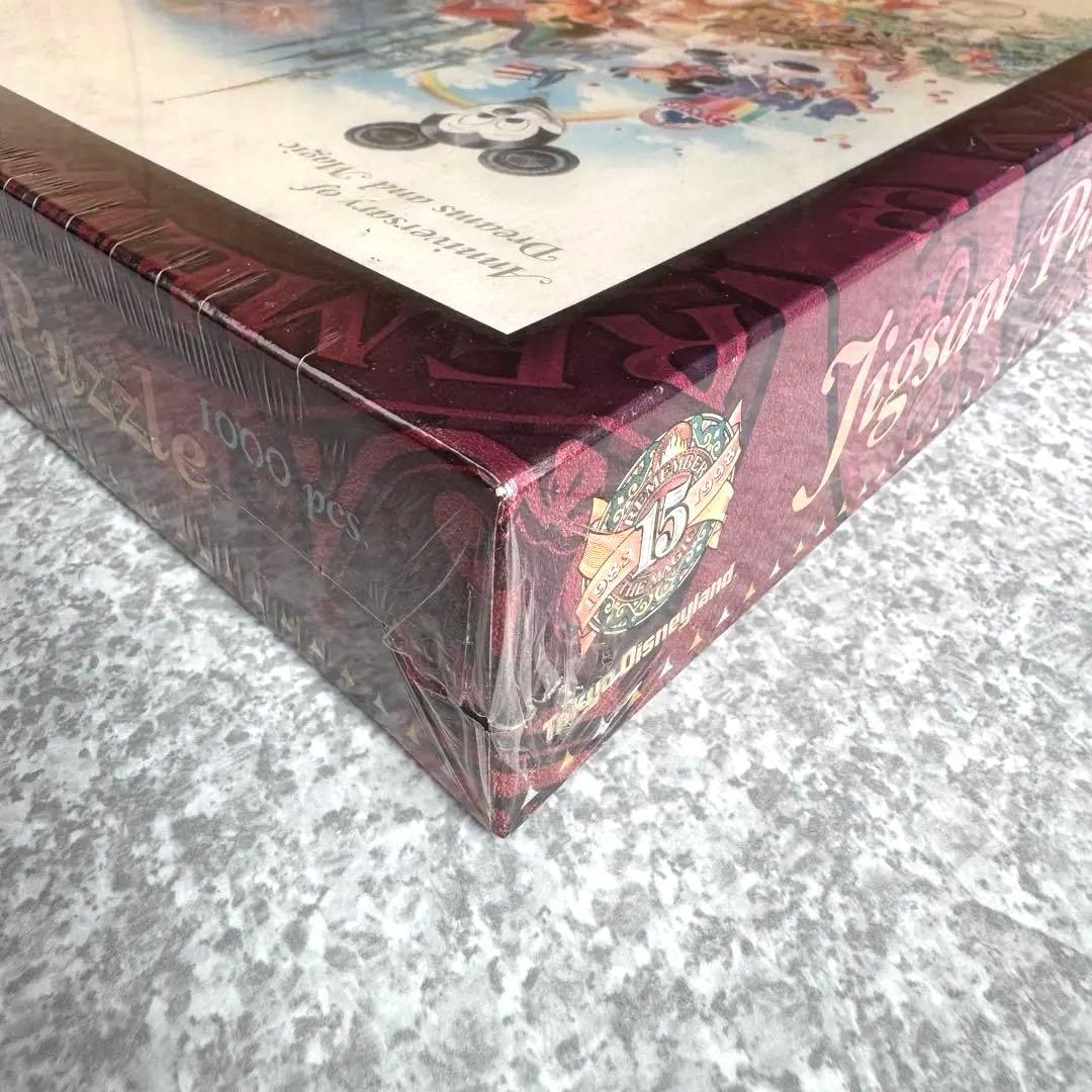 【未開封】東京ディズニーランド 15周年 ジグソーパズル 1000ピース