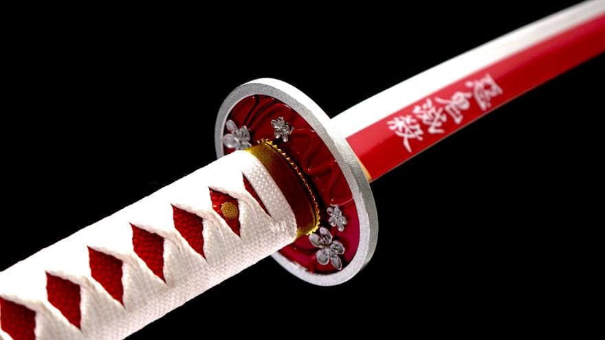 粟の花が落ちる 日本刀 模造刀 居合刀 日輪刀 鬼滅の刃