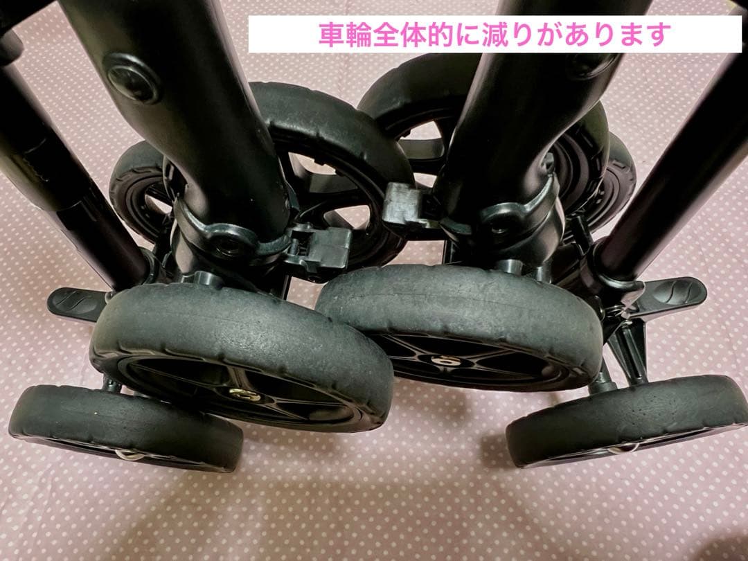 【中古】コムペット ミリミリライト ペットカート アッシュホワイト EGマット付