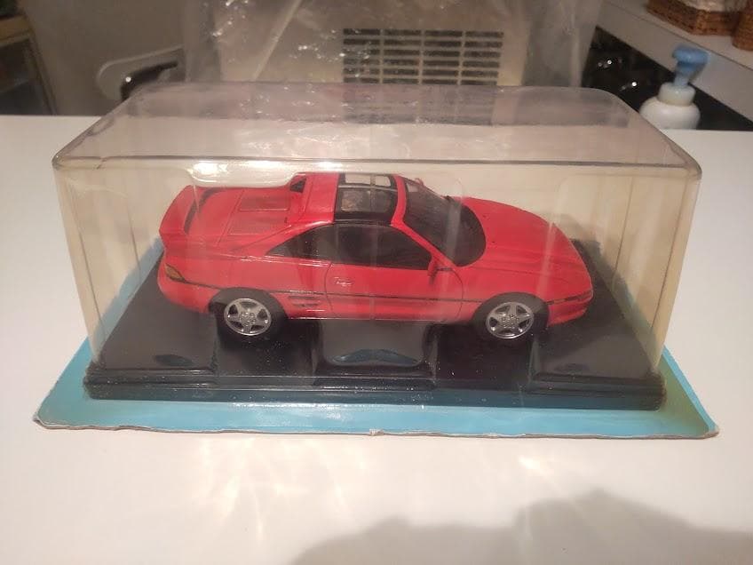 レトロ★1/24 国産名車コレクション 1989年 トヨタ MR2 ミニカー