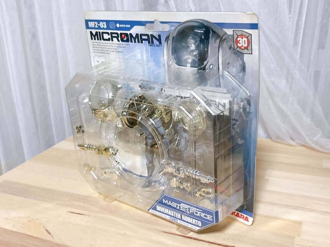 未開封 ミクロマン マスターフォース ダイブマスター ロベルト 1/18
