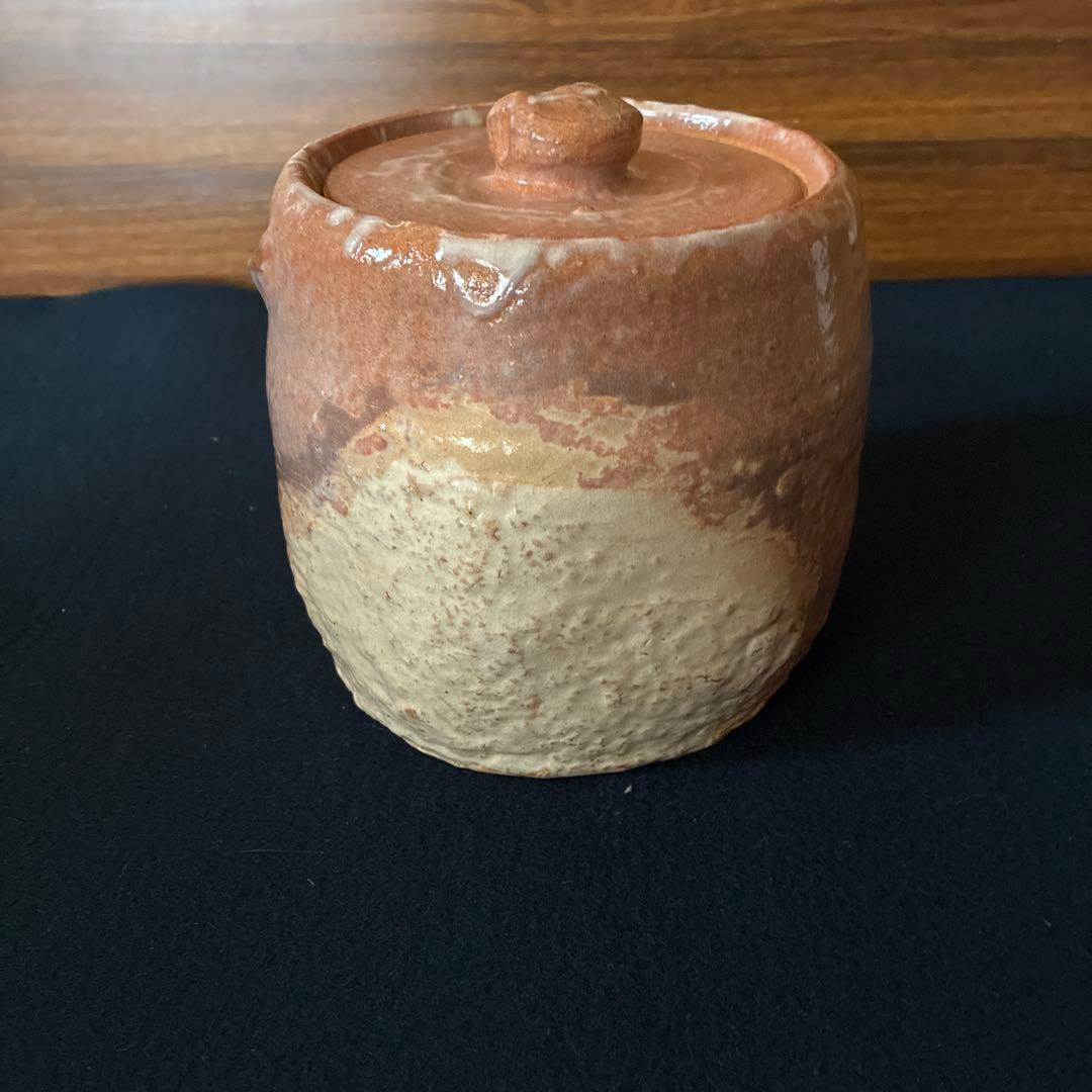 萩　水指　味わい深い❗️