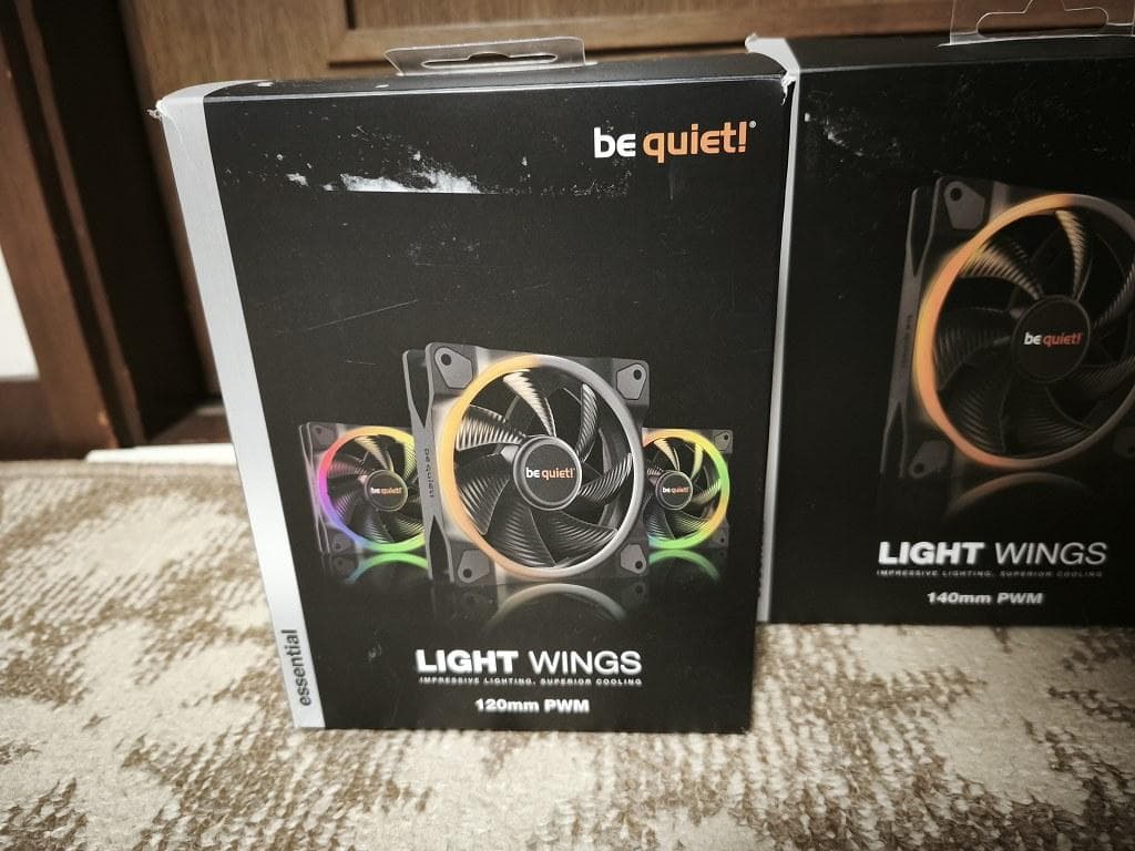 美品 be quiet! RGBファン 5個セット LIGHT WINGS