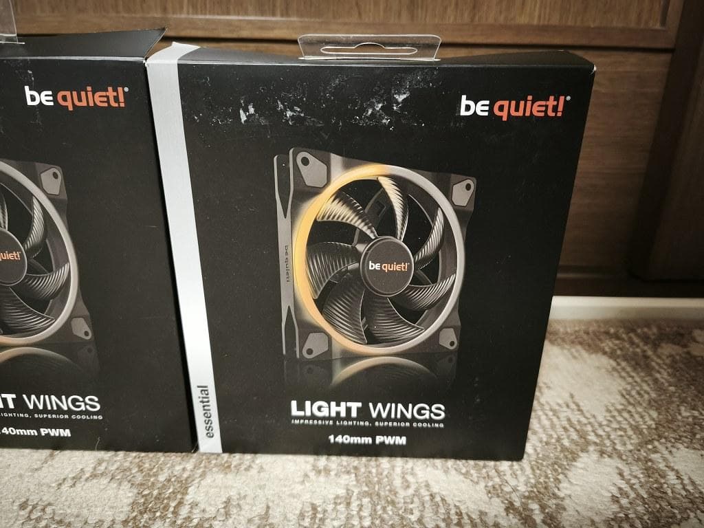 美品 be quiet! RGBファン 5個セット LIGHT WINGS