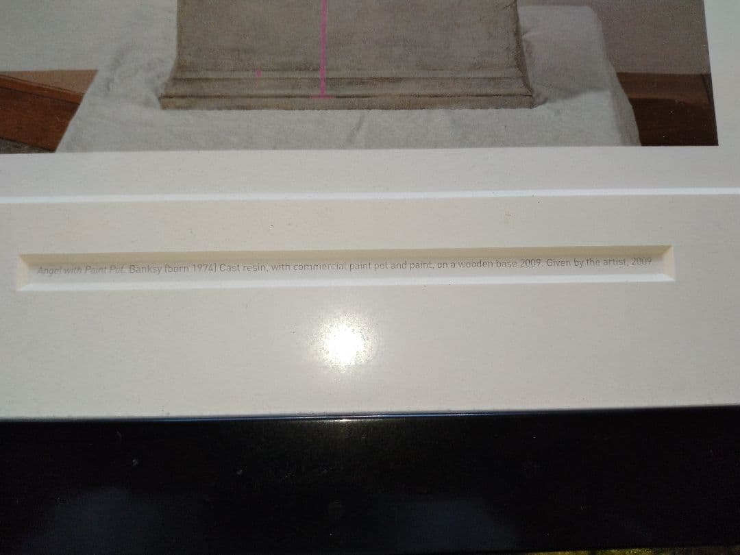 Banksy　バンクシー　Angel sith Paint Prt