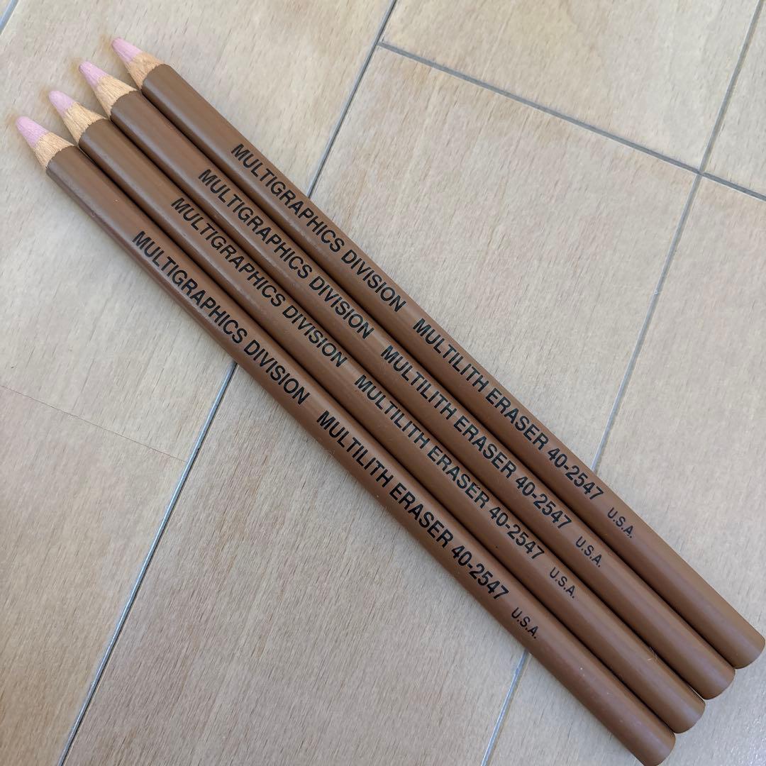 MULTIGRAPHICS MULTILITH ERASER 4本セット