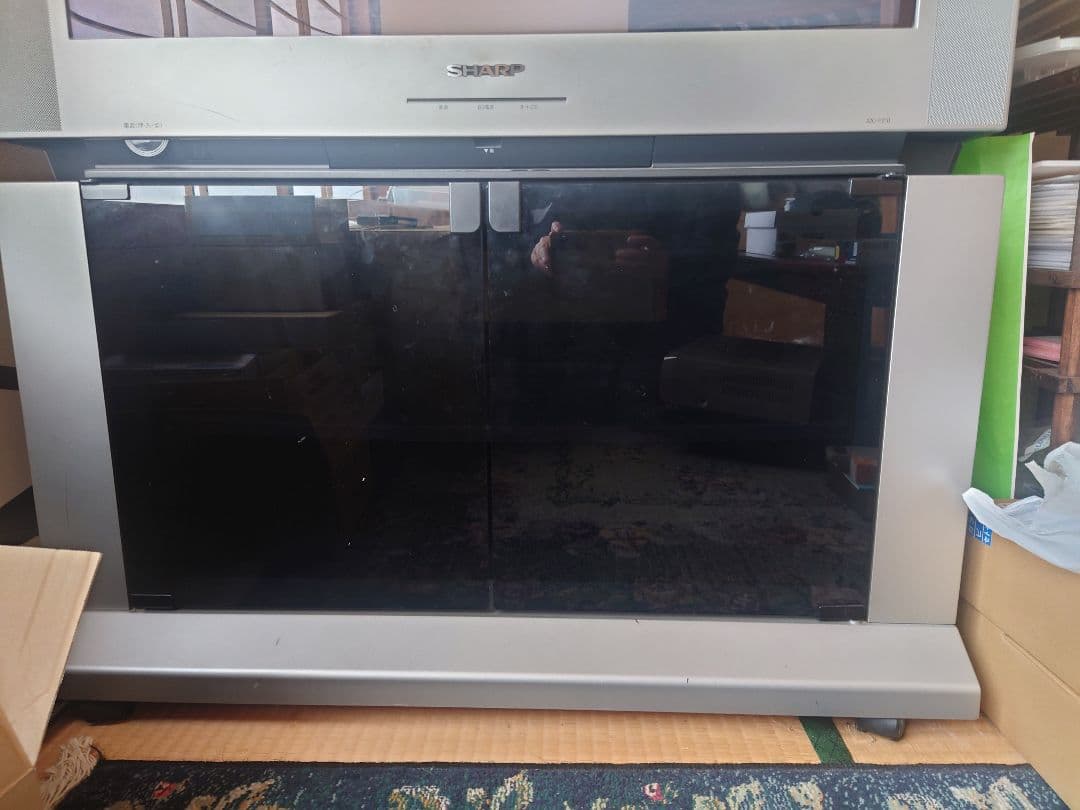 クリス　W SHARPブラウン管テレビワイドハイビョン32インチ