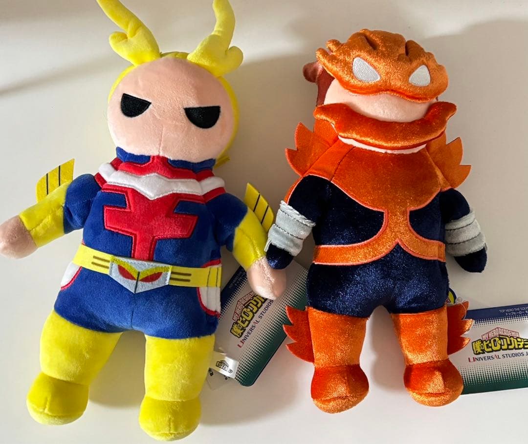 完売品USJ 僕のヒーローアカデミア オールマイト エンデヴァー ぬいぐるみ
