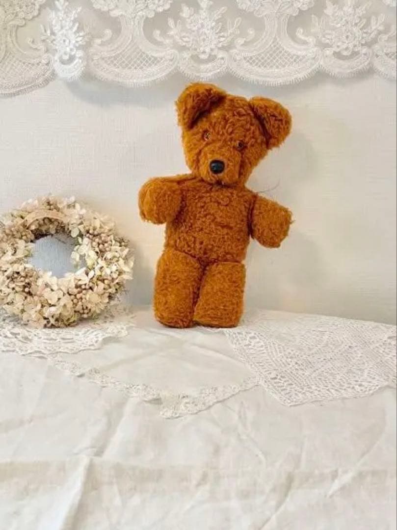 i 右　ヴィンテージベア　ヴィンテージテディベア　アンティークベア　テディベア