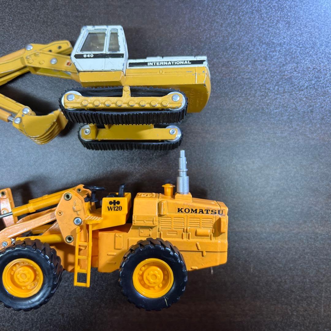 KOMATSU コマツ D455A ブルドーザー、W120 ホイールローダー 他